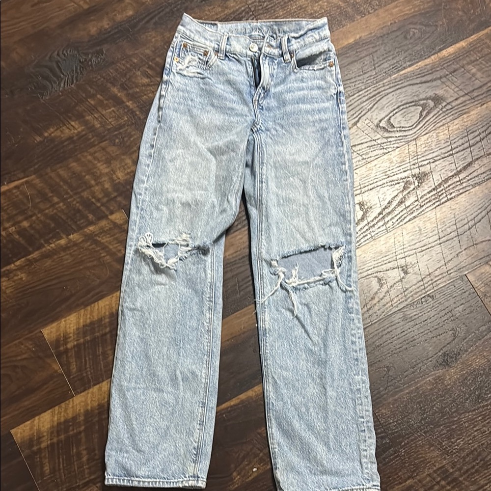 American Eagle Outfitters Light Blue Denim